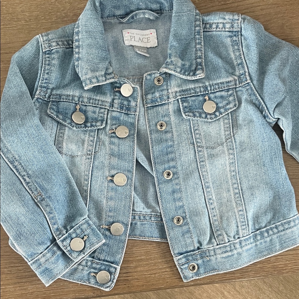The Children's Place Light Blue Denim Jacket